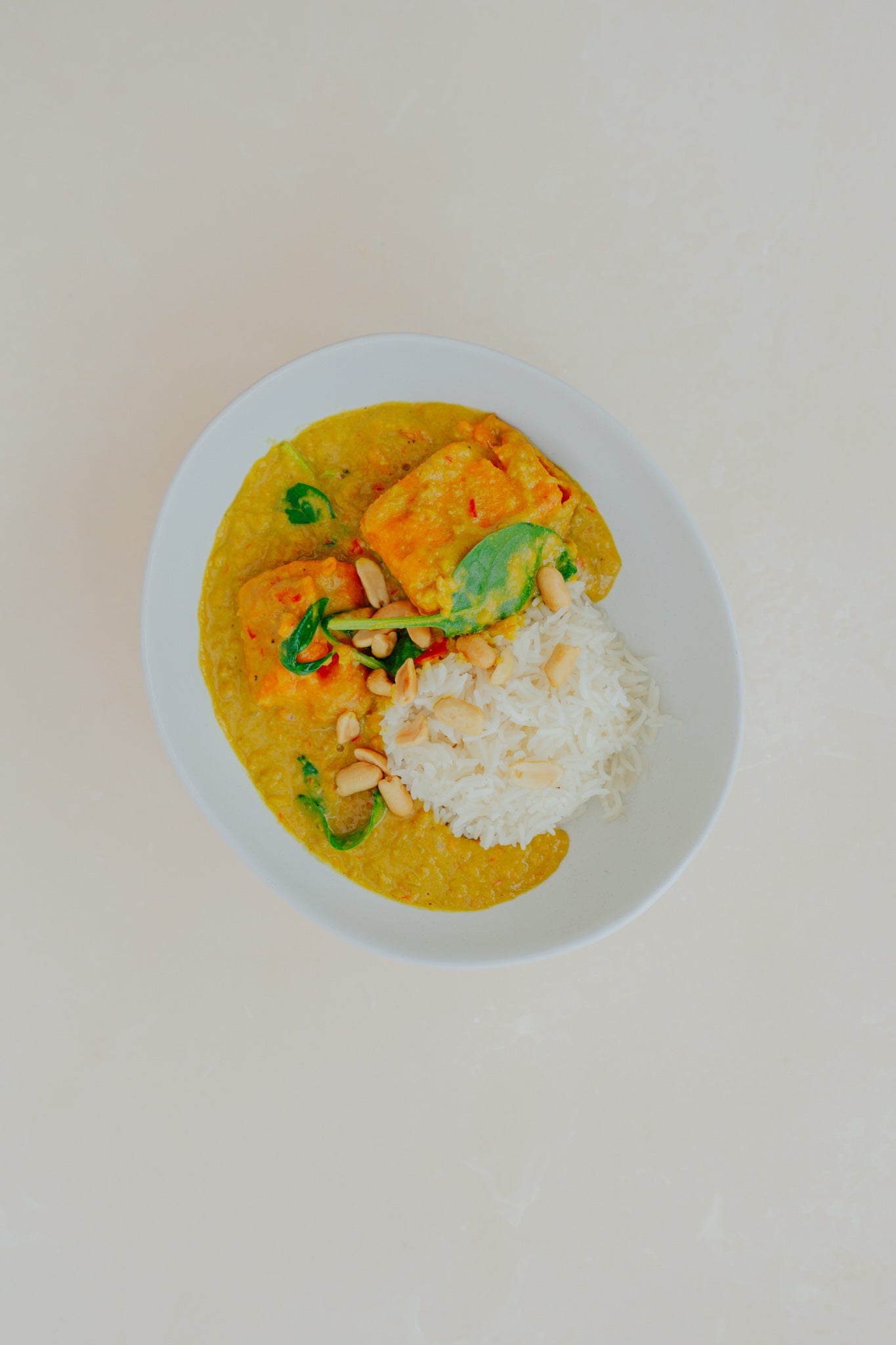 Sweet Potato Peanut Curry